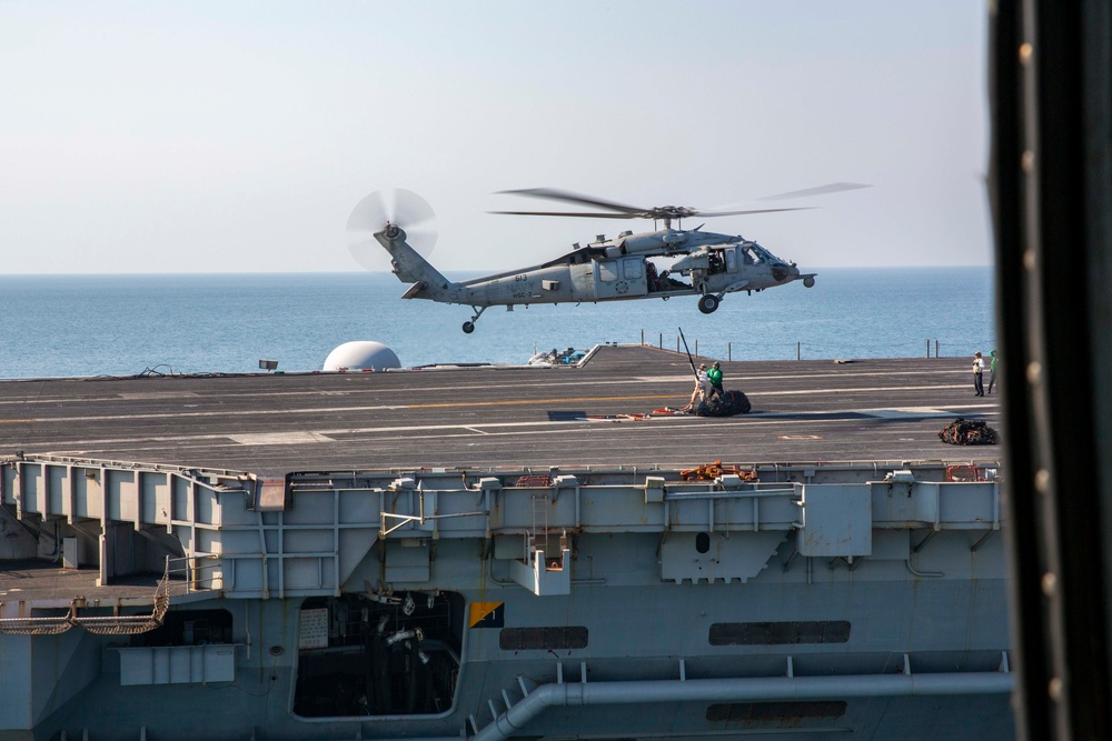 IKE Supports Naval Operations in 5th Fleet Area of Operations