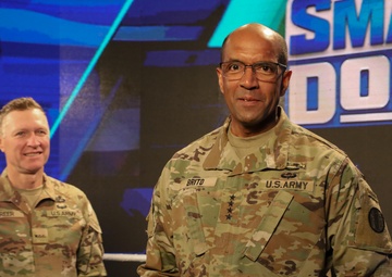 Training and Doctrine Command (TRADOC) Commanding General Attends Wrestling Event in Providence