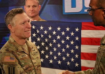 Warrant Officer Candidate Craig Morgan Greer is promoted to Warrant Officer 1