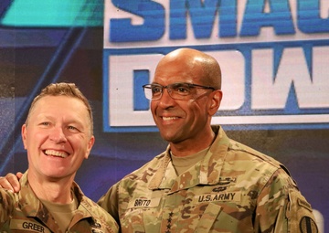 Warrant Officer Craig Morgan Greer Takes a Selfie with Gen. Gary Brito