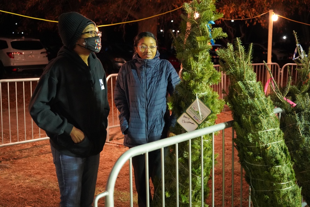 Trees for Troops event onboard Naval Weapons Station Yorktown