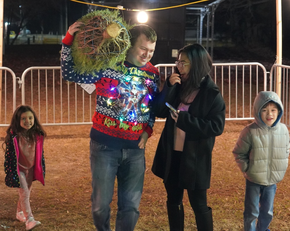 Trees for Troops event onboard Naval Weapons Station Yorktown