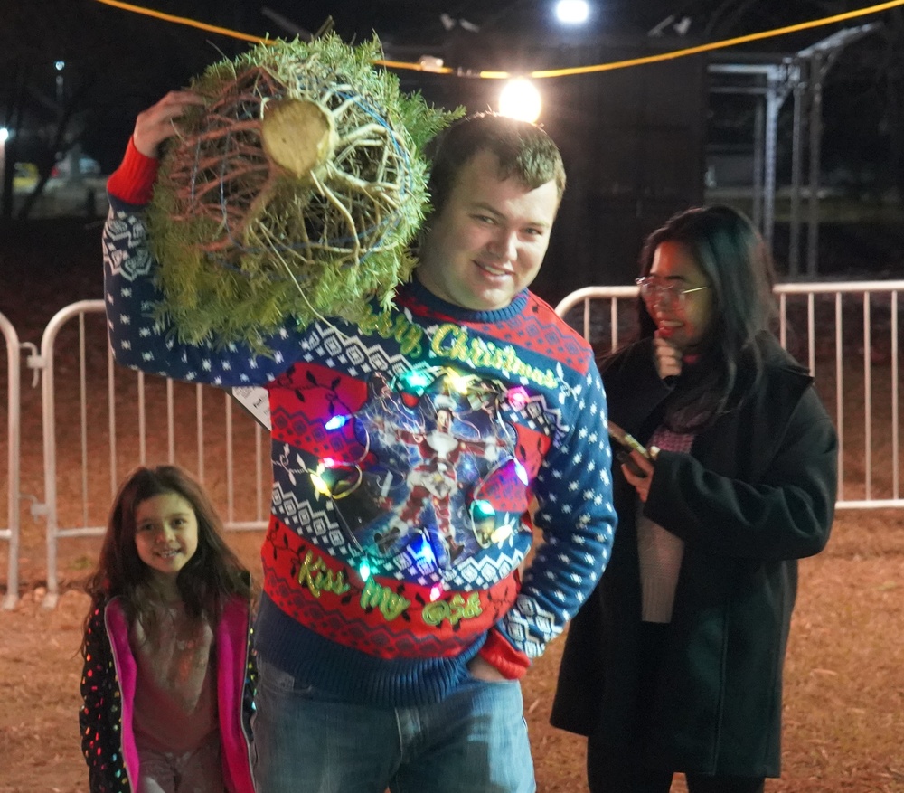 Trees for Troops event onboard Naval Weapons Station Yorktown