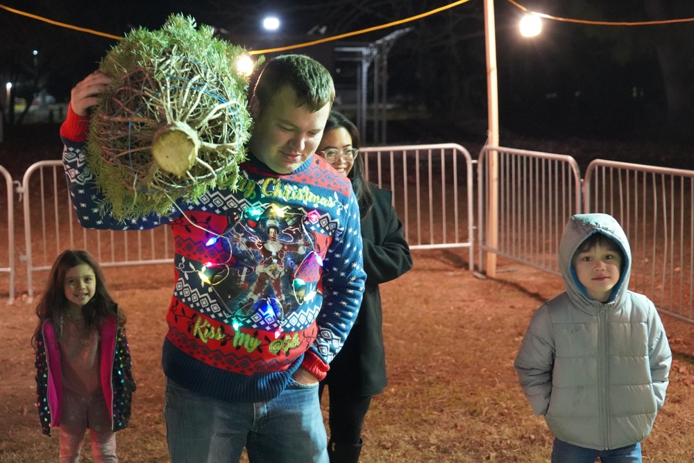 Trees for Troops event onboard Naval Weapons Station Yorktown