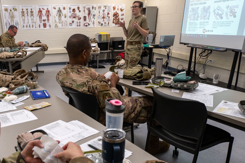 920th ASTS readies to treat patients during combat