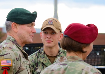 U.S. Army Special Operations Command Team Visits USS Constitution in Boston