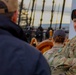 U.S. Army Special Operations Command Chief Warrant Officer on the Deck of the USS Constitution