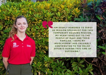 Hawaiʻi Wildfires Response Mission USACE Employee Spotlight – Anne Wurtenberger