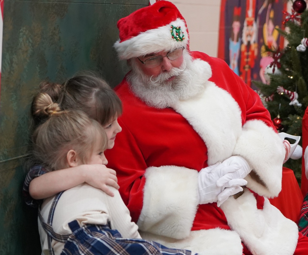 Santa visits Naval Weapons Station Yorktown during annual Winter Wonderland event