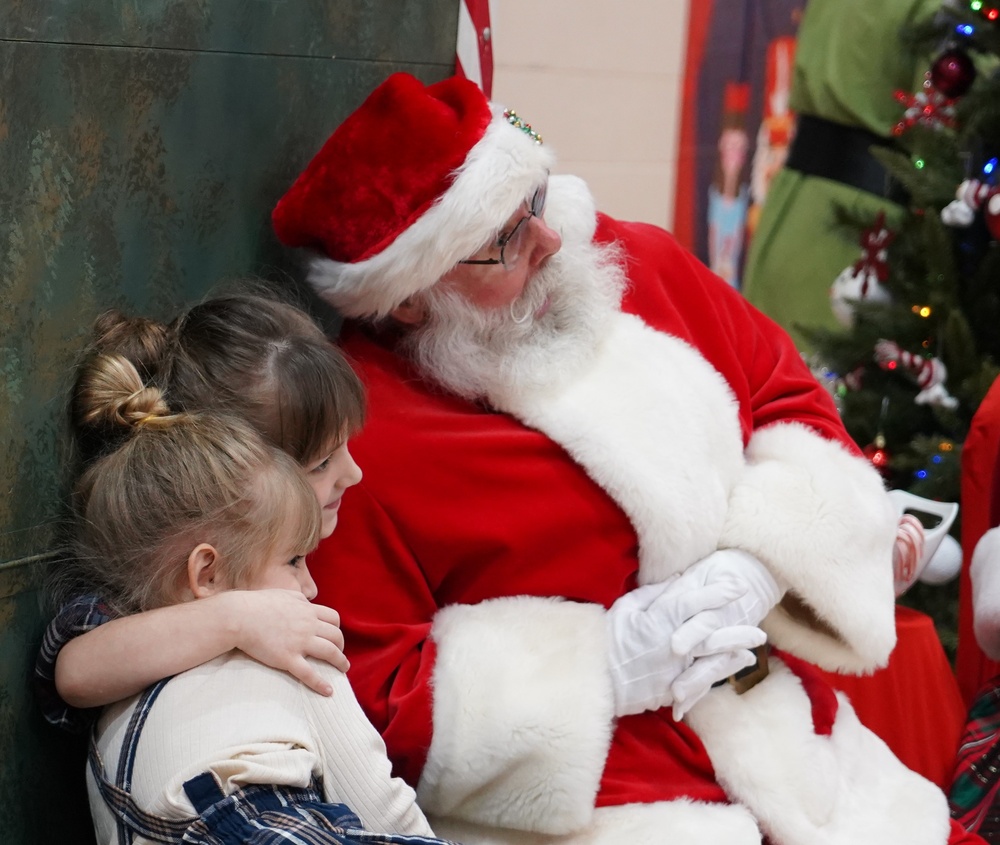 Santa visits Naval Weapons Station Yorktown during annual Winter Wonderland event