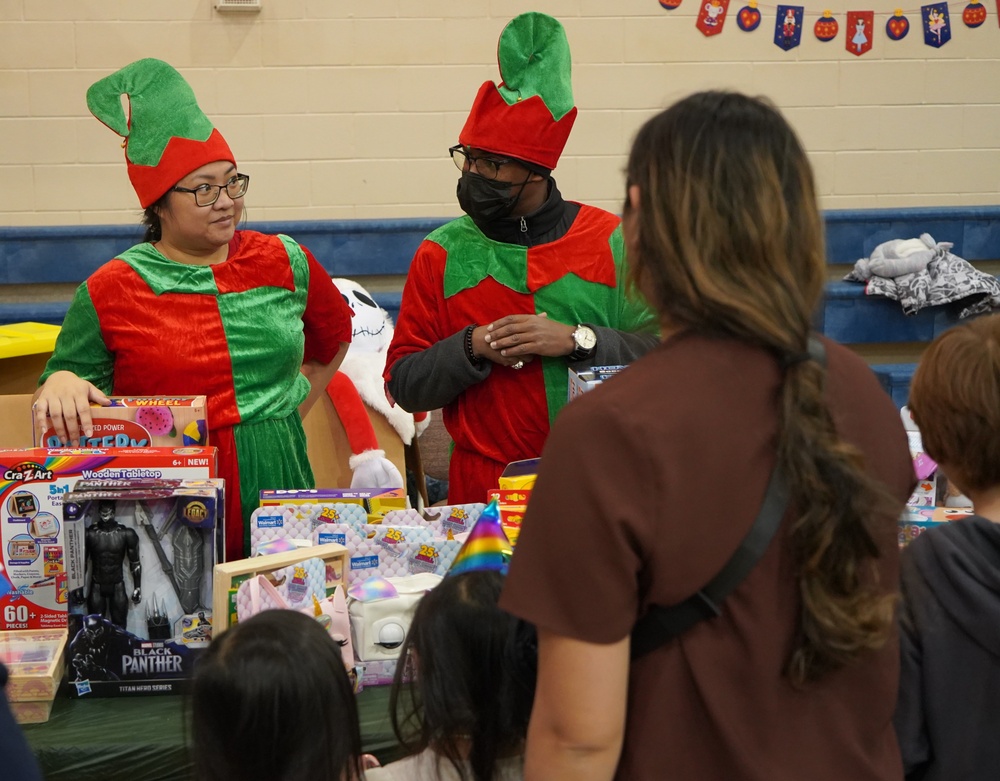 Annual Winter Wonderland Holiday event onboard Naval Weapons Station Yorktown