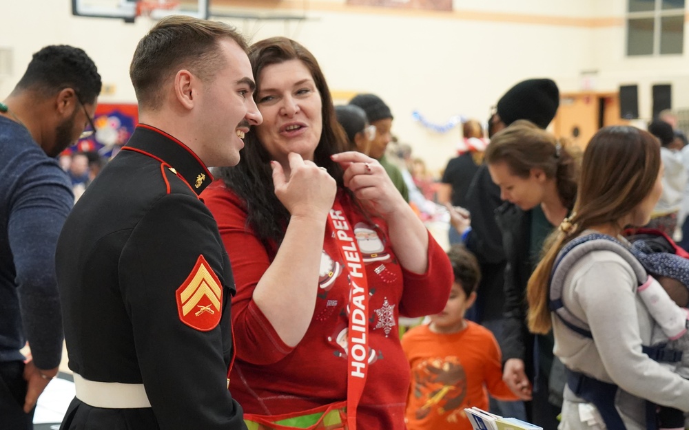 Annual Winter Wonderland Holiday event onboard Naval Weapons Station Yorktown