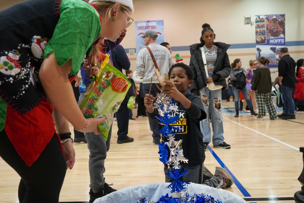 Annual Winter Wonderland Holiday event onboard Naval Weapons Station Yorktown