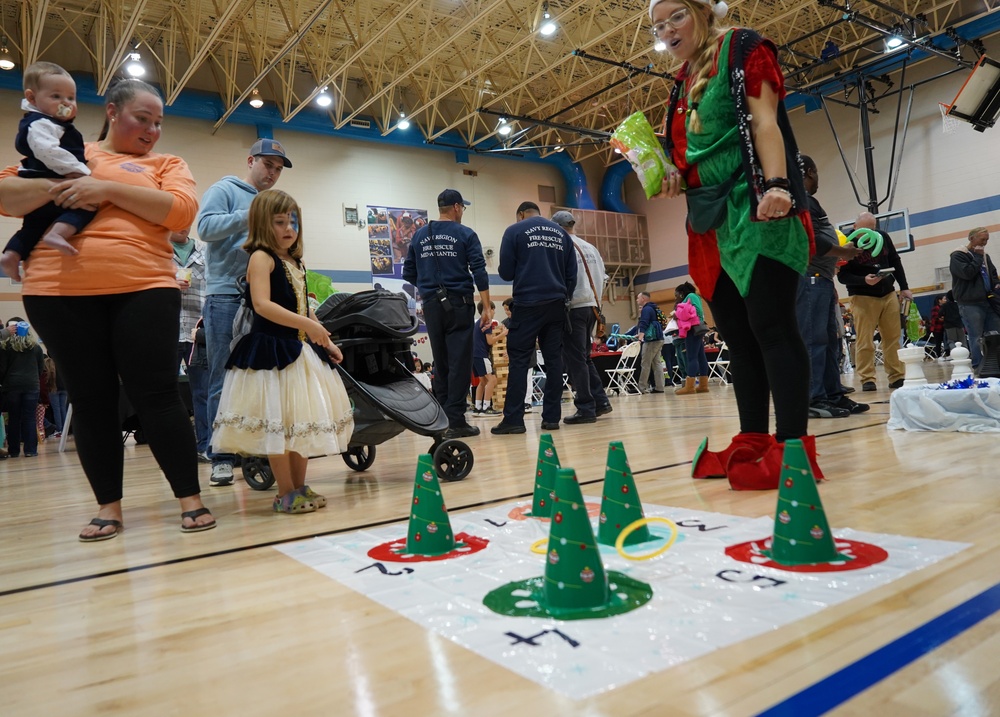 Annual Winter Wonderland Holiday event onboard Naval Weapons Station Yorktown