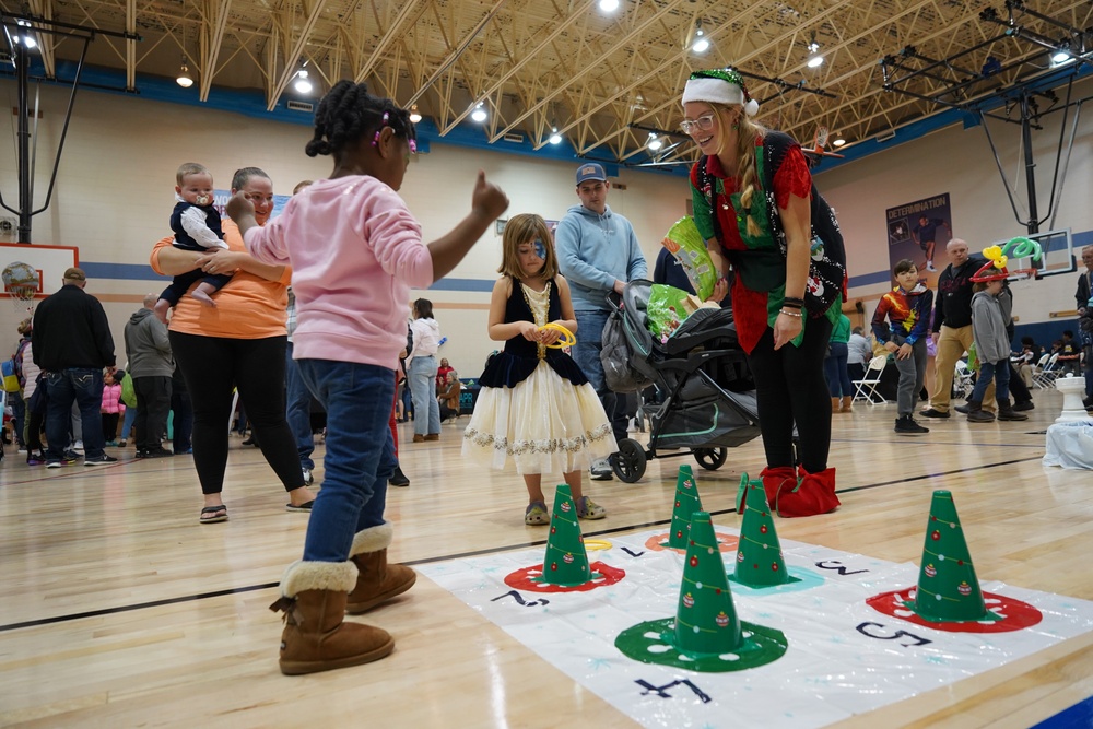 Annual Winter Wonderland Holiday event onboard Naval Weapons Station Yorktown