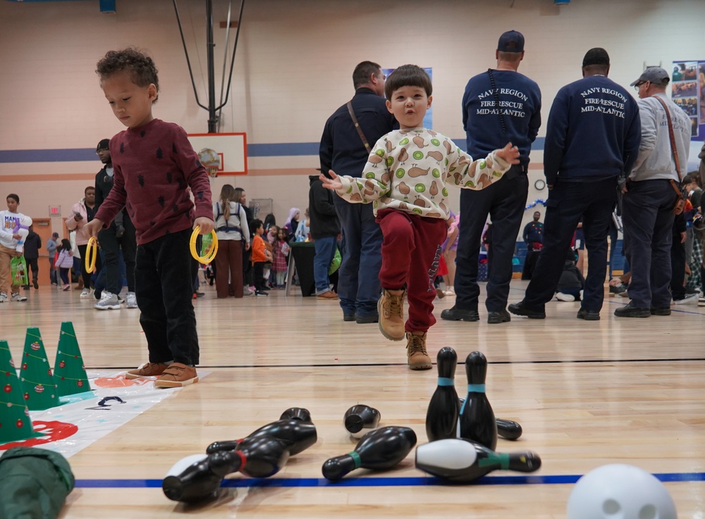 Annual Winter Wonderland Holiday event onboard Naval Weapons Station Yorktown