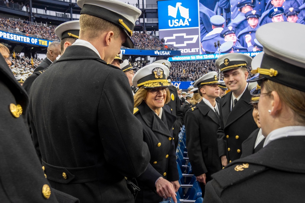 CNO Attends 2023 Army Navy Game