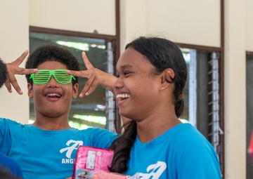 Angaur receives supply bundles for OCD 23