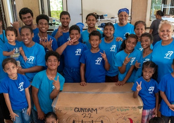 Angaur receives supply bundles for OCD 23