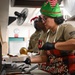 165th wing leadership serves holiday lunch