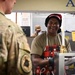 165th wing leadership serves holiday lunch