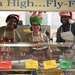 165th wing leadership serves holiday lunch