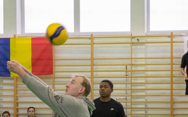 Task Force Marne, NATO Allied troops participate in volleyball tournament in Poland
