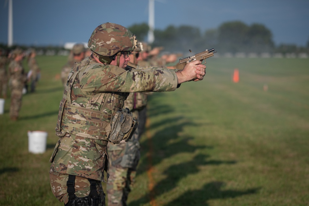 Ohio National Guard service members compete in the Adjutant General's 2023 Combat Rifle and Pistol Championship