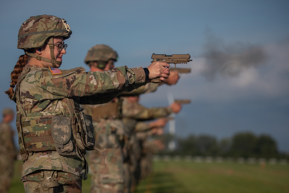 Ohio National Guard service members compete in the Adjutant General's 2023 Combat Rifle and Pistol Championship