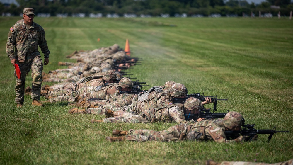 Ohio National Guard service members compete in the Adjutant General's 2023 Combat Rifle and Pistol Championship