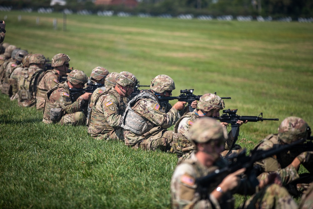 Ohio National Guard service members compete in the Adjutant General's 2023 Combat Rifle and Pistol Championship