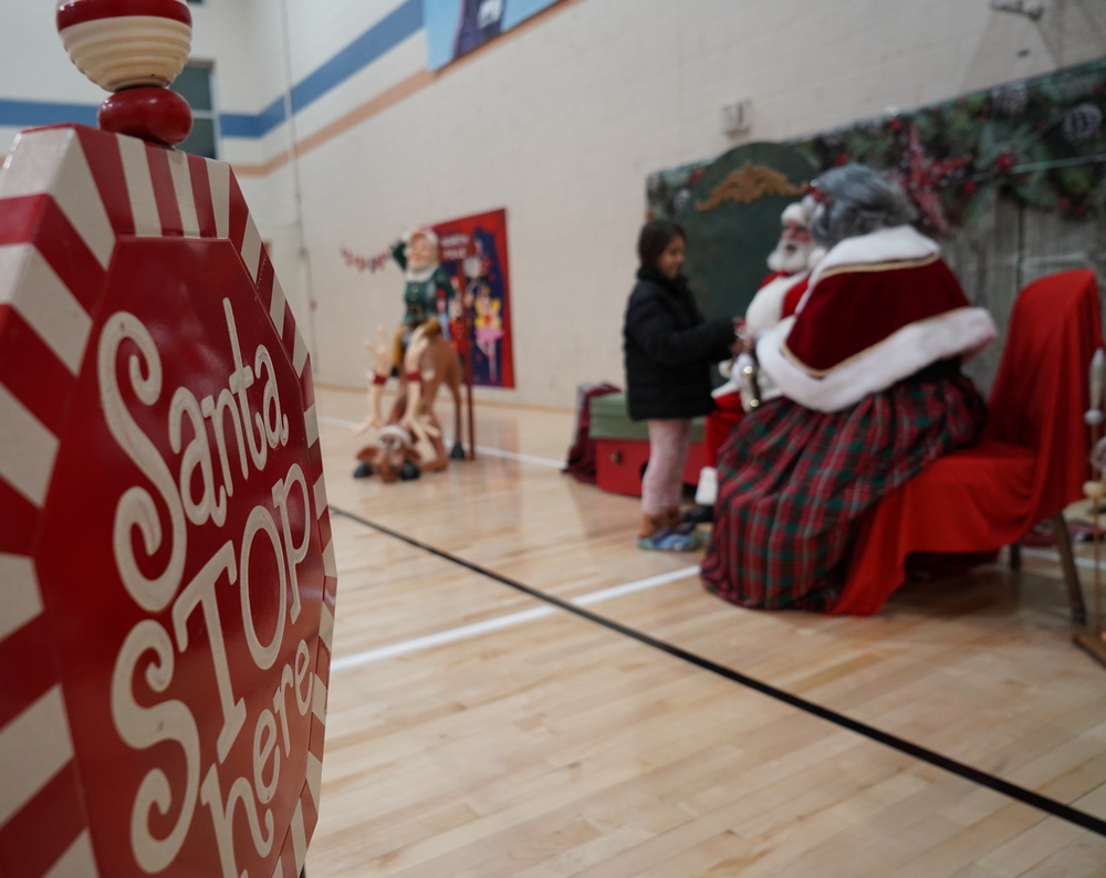 Annual Winter Wonderland Holiday event onboard Naval Weapons Station Yorktown