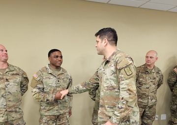 Getting Coined by the Brigade Commander