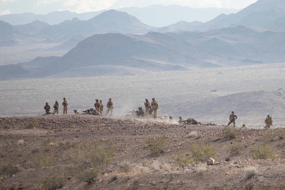 Steel Knight 23.2: 3rd Bn, 4th Marines conducts live-fire attack