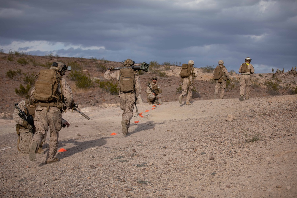 Steel Knight 23.2: 3rd Bn, 4th Marines conducts live-fire attack