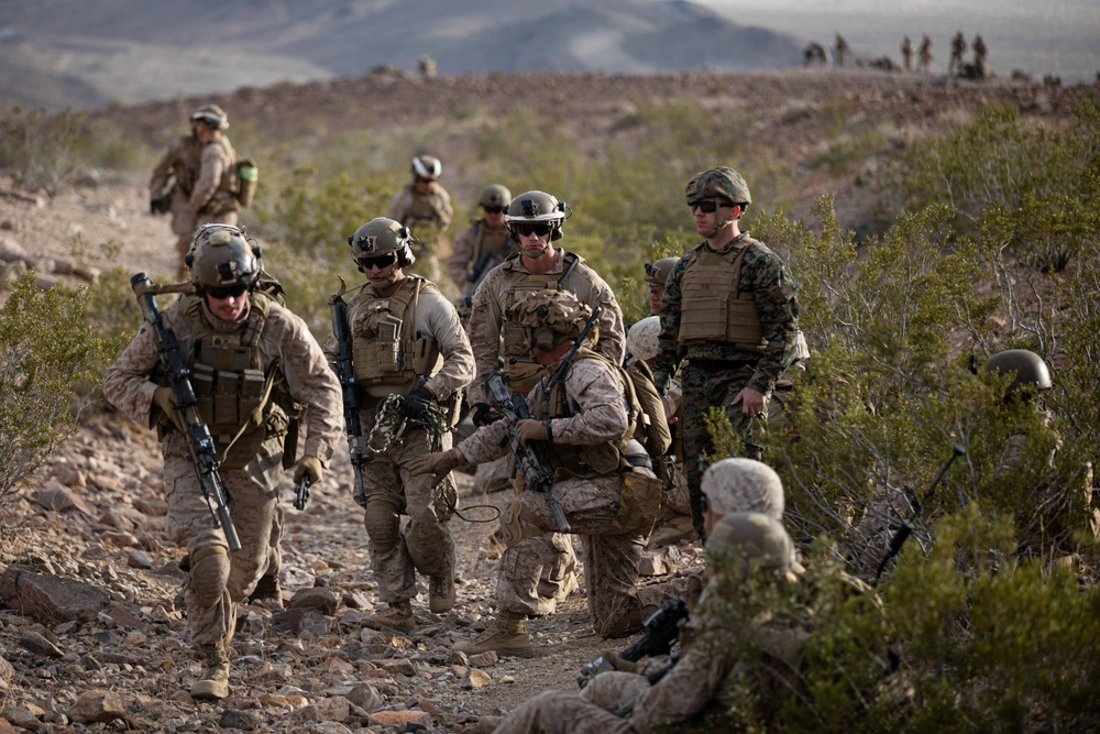 Steel Knight 23.2: 3rd Bn, 4th Marines conducts live-fire attack