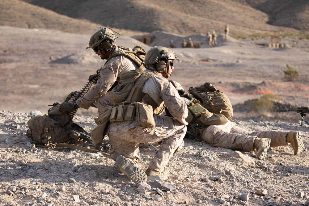 Steel Knight 23.2: 3rd Bn, 4th Marines conducts live-fire attack