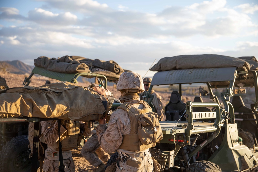 Steel Knight 23.2: 3rd Bn, 4th Marines conducts live-fire attack