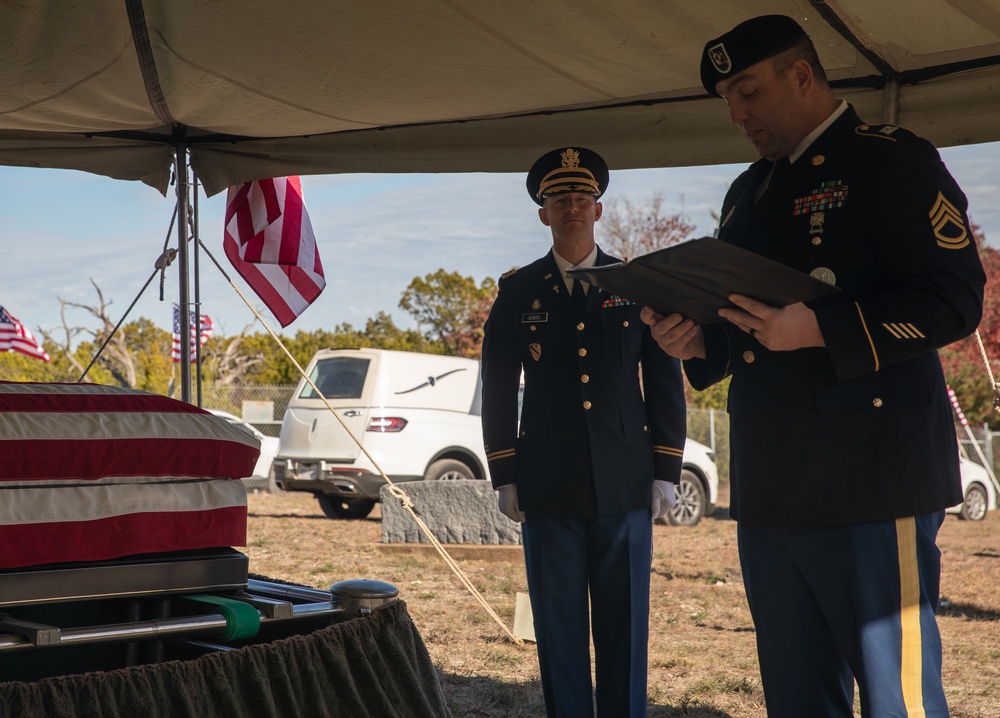 Identified Battle of the Bulge Soldier finally put to rest during a Repatriation Ceremony at Fort Cavazos