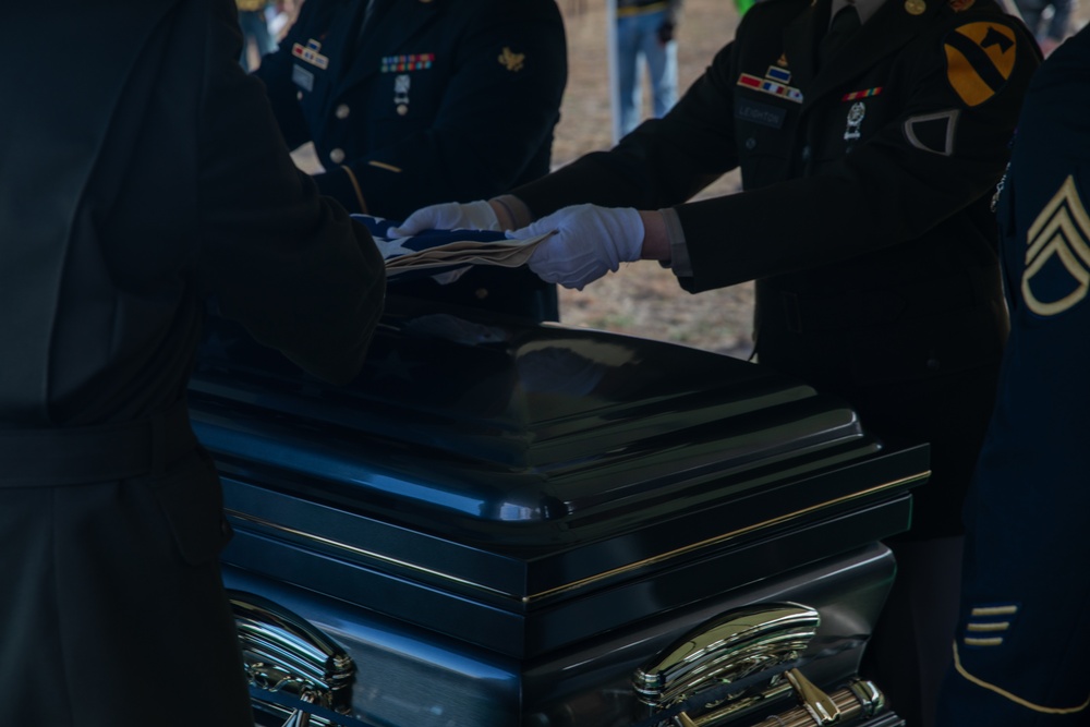 Identified Battle of the Bulge Soldier finally put to rest during a Repatriation Ceremony at Fort Cavazos