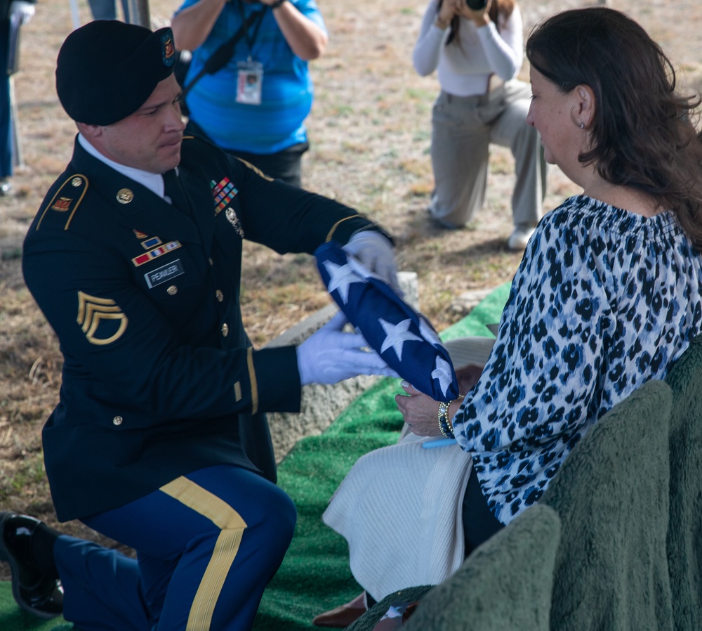 Identified Battle of the Bulge Soldier finally put to rest during a Repatriation Ceremony at Fort Cavazos