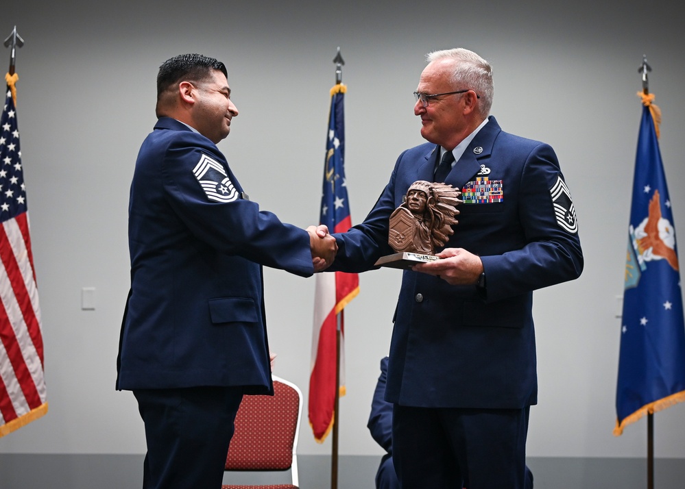 Hamilton joins chief master sergeant tier during 165th December UTA