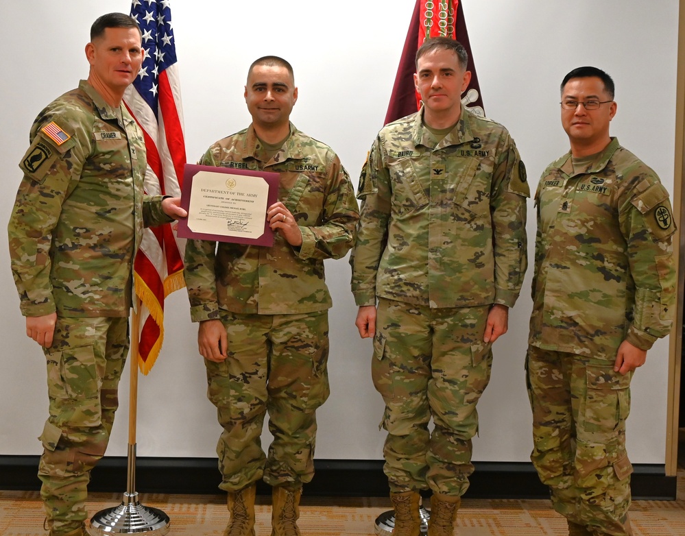 CRDAMC doctor receives 9A Proficiency Designator award from Army Surgeon General