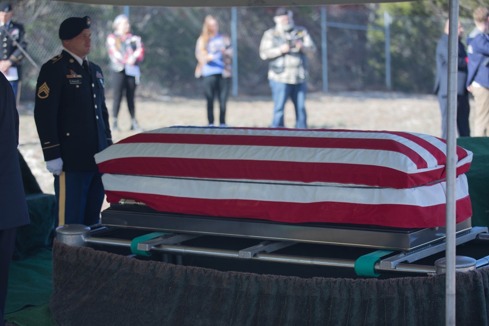 Identified Battle of the Bulge Soldier finally put to rest during a Repatriation Ceremony at Fort Cavazos