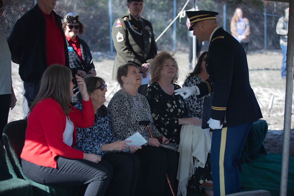 Identified Battle of the Bulge Soldier finally put to rest during a Repatriation Ceremony at Fort Cavazos