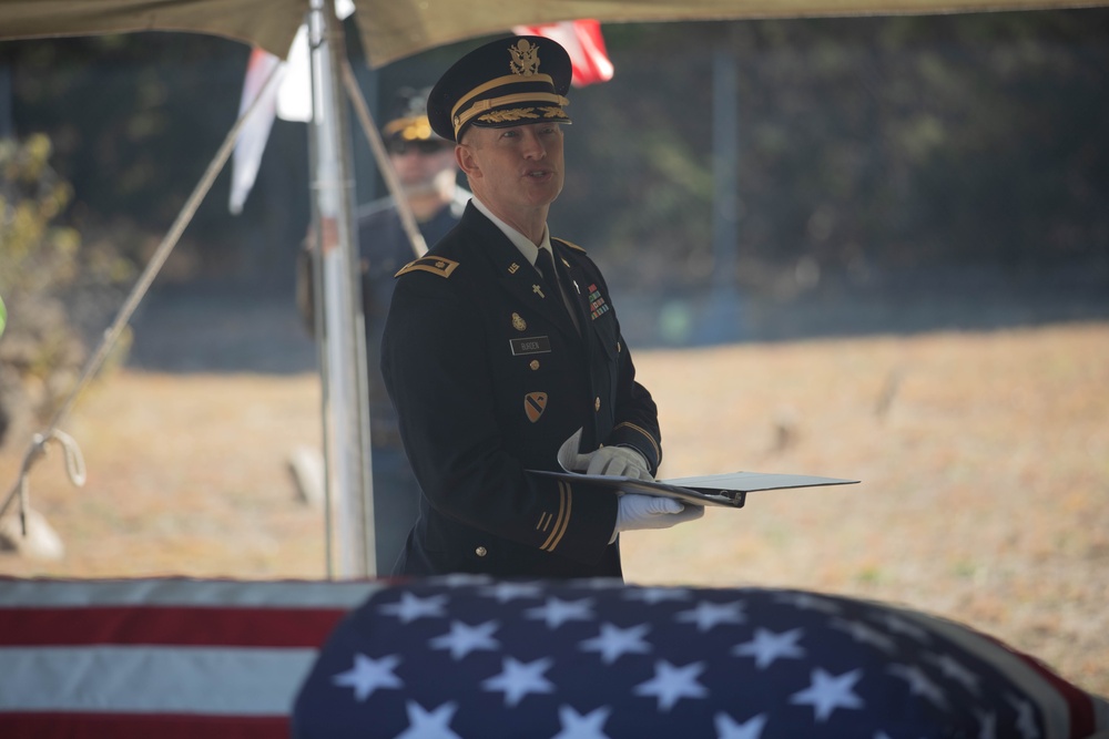 Identified Battle of the Bulge Soldier finally put to rest during a Repatriation Ceremony at Fort Cavazos