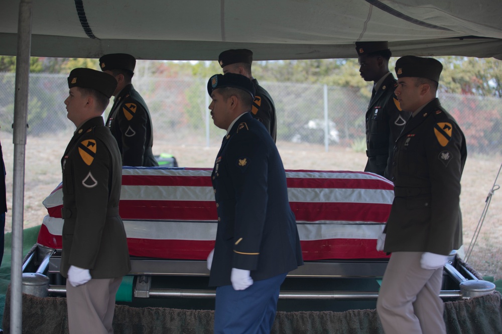 Identified Battle of the Bulge Soldier finally put to rest during a Repatriation Ceremony at Fort Cavazos