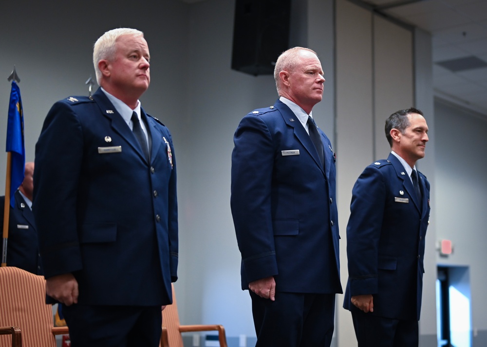 165th CES Change of Command