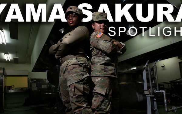 Yama Sakura 85 Spotlight: Spc. Danielle Edwards and Staff Sgt. Cristeljoy Baloaloa