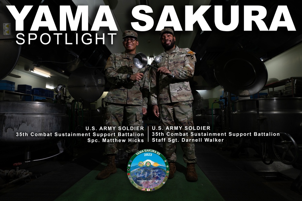 Yama Sakura 85 Spotlight: Spc. Matthew Hicks and Staff Sgt. Darnell Walker